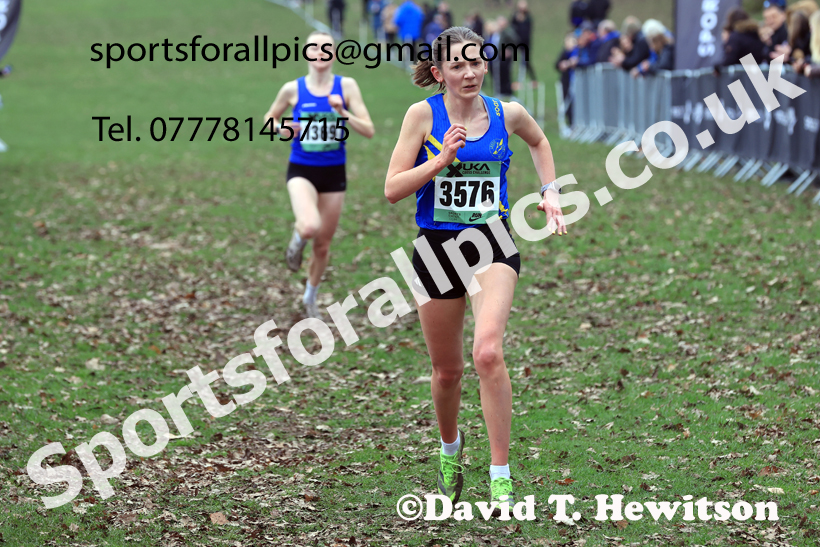 Senior Womens 2026 UK CAU Inter Counties Cross Country, Wollaton Park, Nottingham. Photo: David T. Hewitson/Sports for All Pics